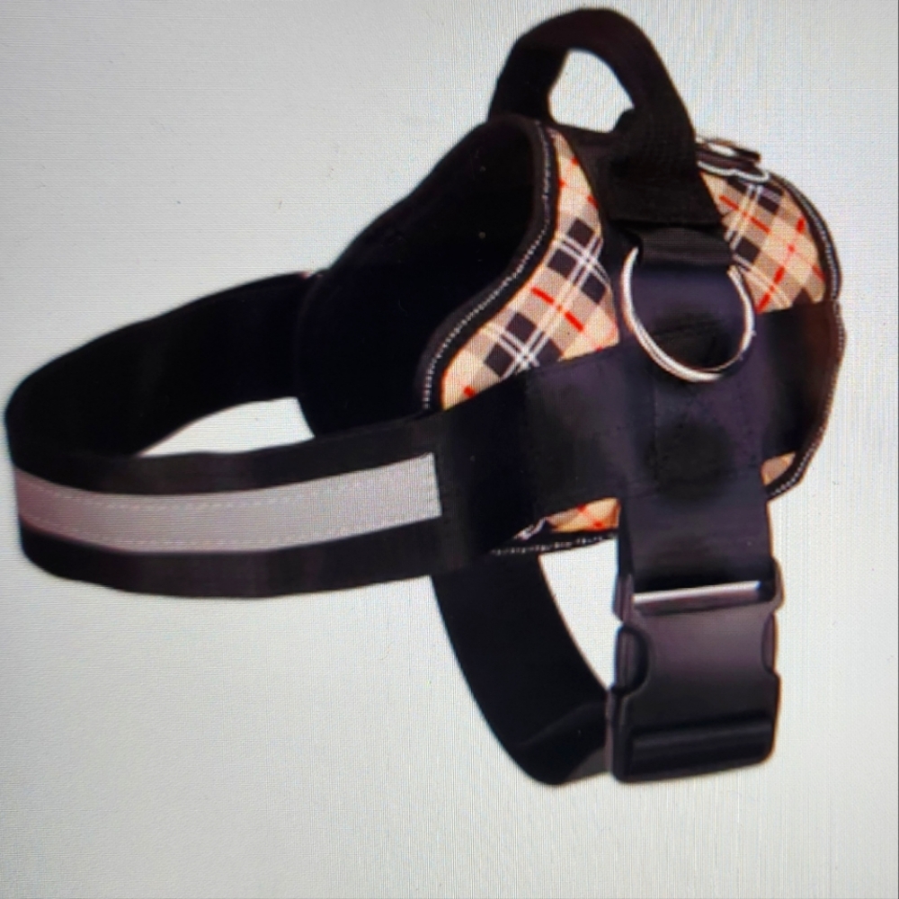 JoyRide Dog Harness - Plaid - XL